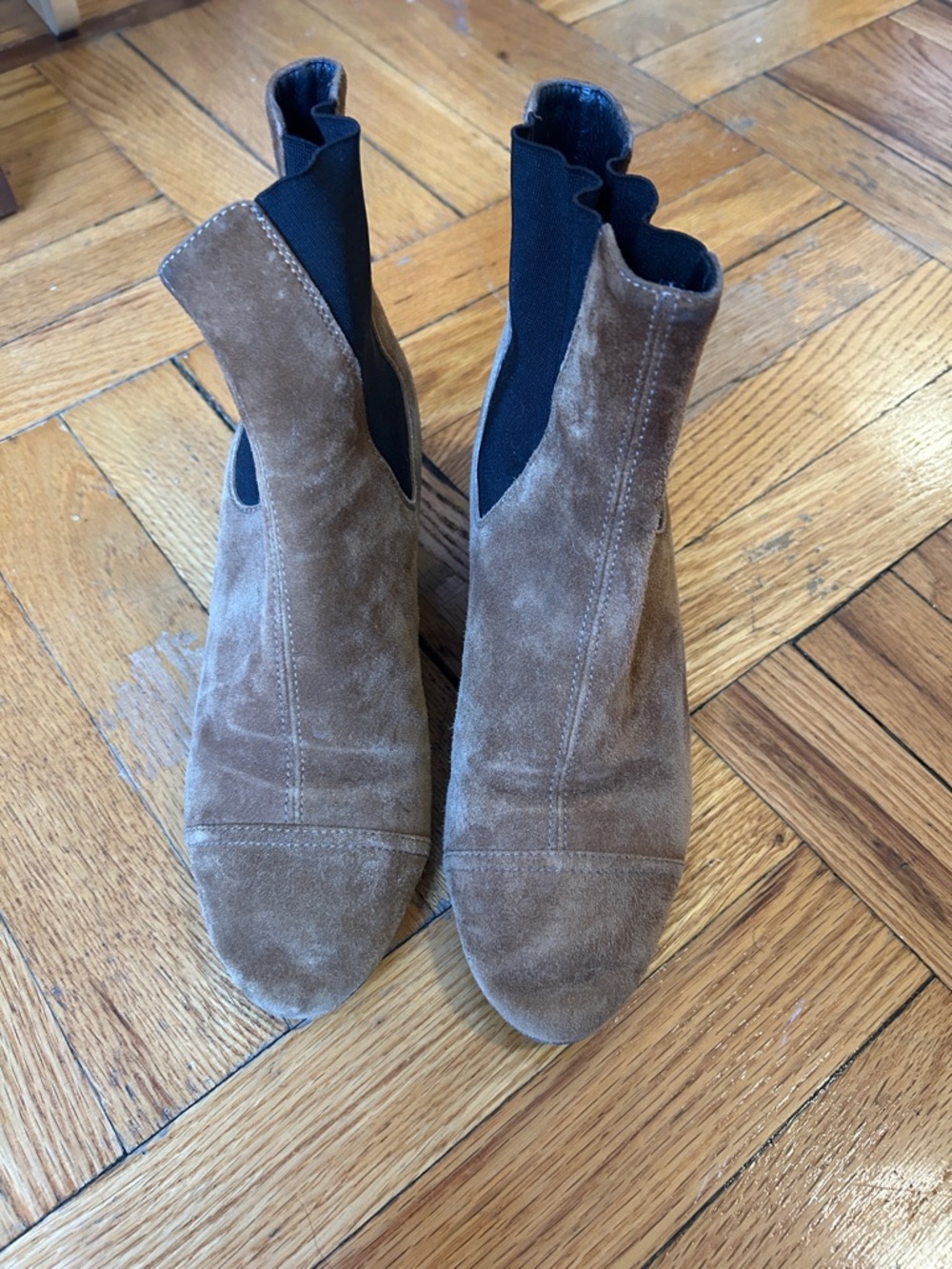 Isabel Marant Suede Chelsea Boots